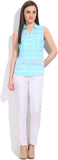Allen Solly Casual Sleeveless Striped Women's Top