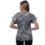 Varanga Casual Short Sleeve Printed Women's Top