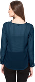 Besiva Casual Full Sleeve Solid Women's Top