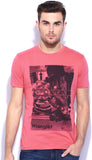 Wrangler Solid Men's Round Neck T-Shirt