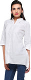 Delfe Solid Women's Tunic