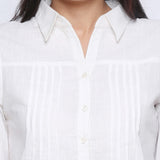 Delfe Solid Women's Tunic