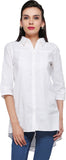 Delfe Solid Women's Tunic