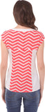 Eyelet Casual Short Sleeve Solid Women's Top