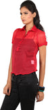 Blacksoul Casual Short Sleeve Solid Women's Top