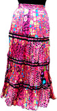 Cotton Breeze Printed Women's Tiered Skirt