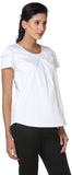 Kaaryah Formal Short Sleeve Solid Women's Top