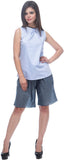 Kaaryah Casual Sleeveless Solid Women's Top