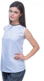 Kaaryah Casual Sleeveless Solid Women's Top