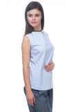 Kaaryah Casual Sleeveless Solid Women's Top