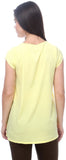 Kaaryah Casual Short Sleeve Solid Women's Top