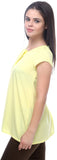 Kaaryah Casual Short Sleeve Solid Women's Top