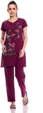 TAB91 Praveen Women's Printed Top & Pyjama Set