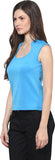 Harpa Casual Sleeveless Solid Women's Top