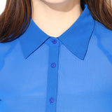 Harpa Party 3/4 Sleeve Solid Women's Top