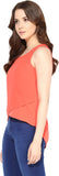 Harpa Casual Sleeveless Solid Women's Top