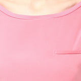 Harpa Casual Short Sleeve Solid Women's Top