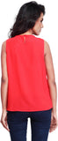 SFDS Casual, Formal, Party Sleeveless Self Design Women's Top