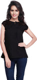 SFDS Casual, Formal, Party Short Sleeve Self Design Women's Top