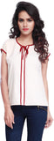 SFDS Casual, Formal, Party Short Sleeve Self Design Women's Top