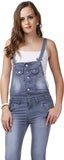 X-Poz Women's Grey Dungaree