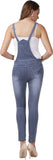 X-Poz Women's Grey Dungaree