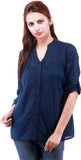 Goodwill Impex Women's Solid Casual Shirt