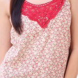 Goodwill Impex Casual Sleeveless Printed Women's Top