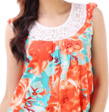Goodwill Impex Casual Sleeveless Printed Women's Top