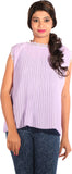 Showoff Casual Sleeveless Solid Women's Top