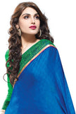 Indianbeauty Self Design, Printed Fashion Georgette Sari