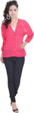 Fantasy Ika Casual 3/4 Sleeve Self Design Women's Top