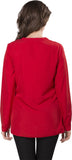 Ishin Casual Full Sleeve Solid Women's Top