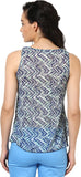 Kaxiaa Casual Sleeveless Printed Women's Top