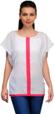 Tops And Tunics Casual Butterfly Sleeve Solid Women's Top