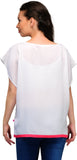 Tops And Tunics Casual Butterfly Sleeve Solid Women's Top