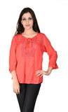Latin Quarters Self Design Women's Tunic