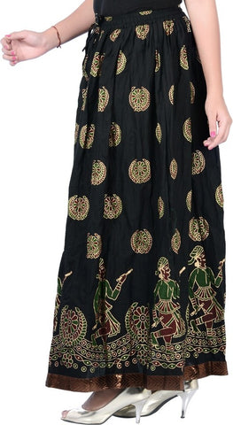 Aavaya Fashion Graphic Print Women's Regular Skirt