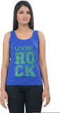 TeesTadka Casual Sleeveless Solid Women's Top