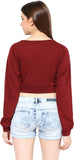 Miss Chase Casual Full Sleeve Solid Women's Top
