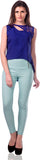 Miss Chase Casual Sleeveless Solid Women's Top