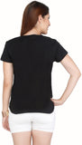 Meish Casual Short Sleeve Embellished Women's Top