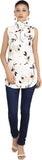 Maggie Party Sleeveless Floral Print Women's Top