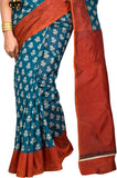 Pavechas Printed Daily Wear Polycotton Sari