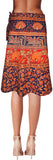 Sttoffa Printed Women's Wrap Around Skirt