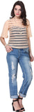 Nineteen Casual Sleeveless Solid Women's Top