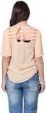 Nineteen Casual Sleeveless Solid Women's Top
