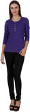 One Femme Formal, Party Full Sleeve Solid Women's Top