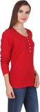 One Femme Formal, Party, Wedding Full Sleeve Solid Women's Top