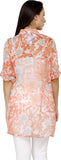 L'mode Floral Print Women's Tunic